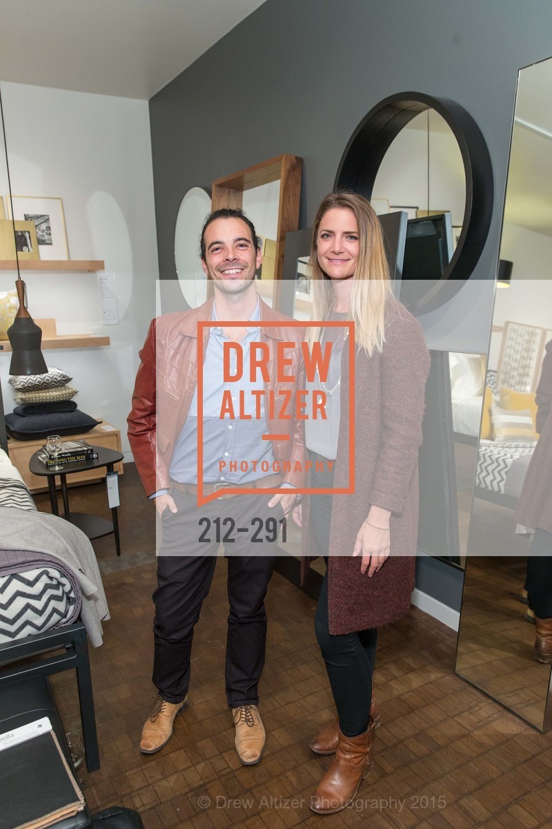 Andy Sand, Sara Young, Gucci & Vogue Dinner, Room & Board. Room & Board, . 685 Seventh St, September 16th, 2015, Photo #212-291 Andy Sand, Sara Young, Photo #212-291
