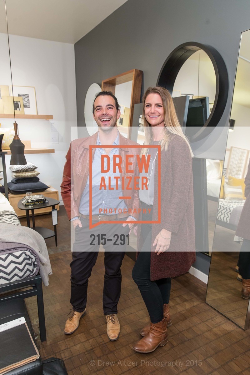 Andy Sand, Sara Young, Gucci & Vogue Dinner, Room & Board. Room & Board, . 685 Seventh St, September 16th, 2015, Photo #215-291 Andy Sand, Sara Young, Photo #215-291