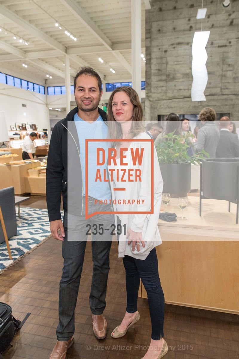 Ben Bhargada, Michelle Tholen, Gucci & Vogue Dinner, Room & Board. Room & Board, . 685 Seventh St, September 16th, 2015, Photo #235-291 Ben Bhargada, Michelle Tholen, Photo #235-291