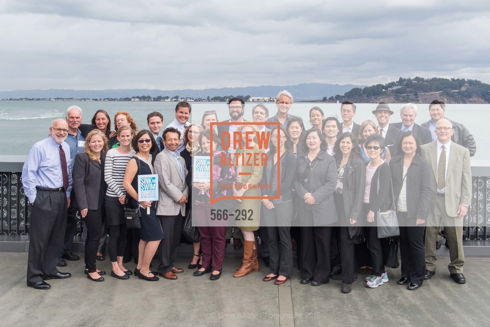 Group Picture, Rising Tides at the Exploratorium, The Exploratorium. Pier 15, The Embarcadero, September 16th, 2015
