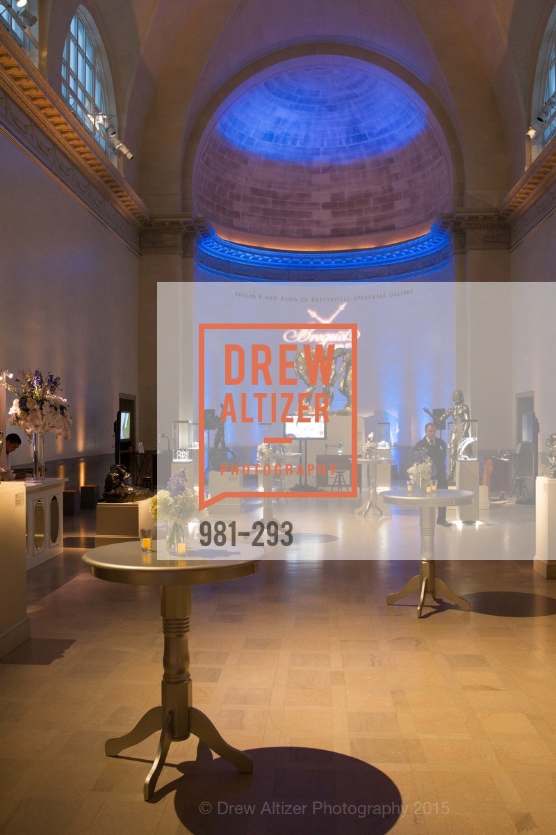 Atmosphere, Gucci & Vogue Dinner, Legion of Honor. Legion of Honor, September 16th, 2015, Photo #981-293 Atmosphere, Photo #981-293