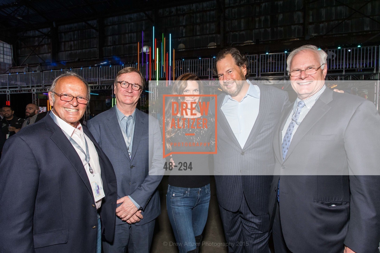 Burt Lubin, Sam Hawgood, Lynne Benioff, Marc Benioff, Mark Laret, The Concert For UCSF Benioff Children's Hospital, Pier 70, September 17th, 2015,Drew Altizer, Drew Altizer Photography, full-service agency, private events, San Francisco photographer, photographer california