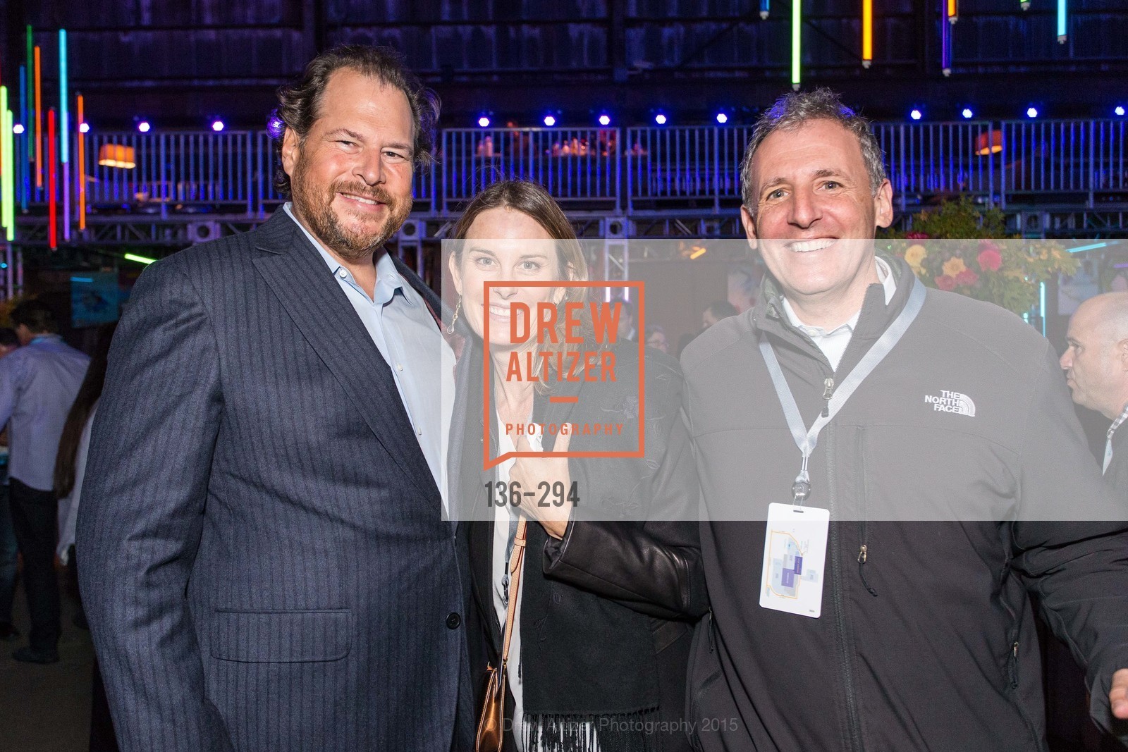 Marc Benioff, Sarah Woodberry Trauna, Danny Trauna, The Concert For UCSF Benioff Children's Hospital, Pier 70, September 17th, 2015,Drew Altizer, Drew Altizer Photography, full-service agency, private events, San Francisco photographer, photographer california
