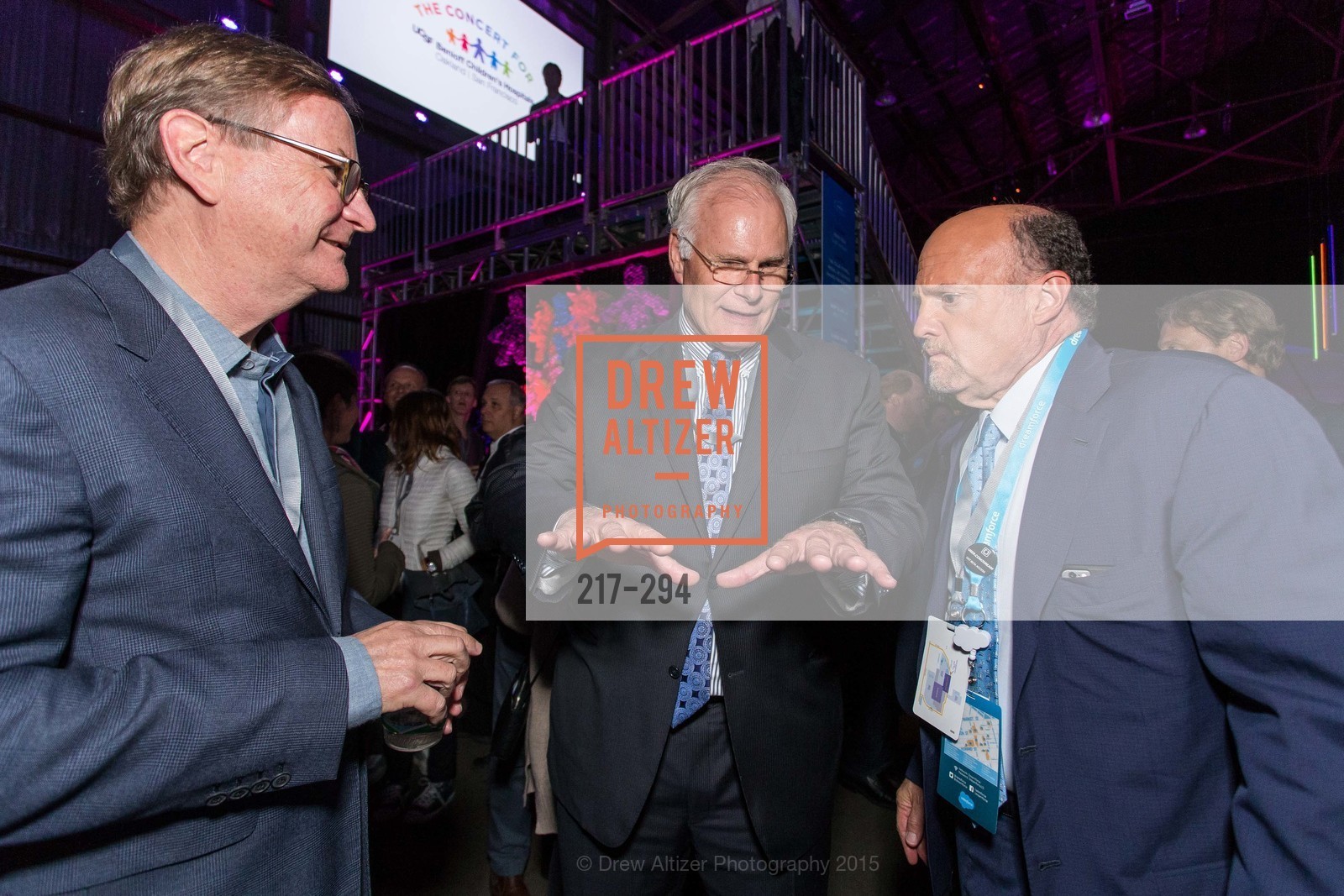 Sam Hawgood, Mark Laret, Jim Cramer, The Concert For UCSF Benioff Children's Hospital, Pier 70, September 17th, 2015,Drew Altizer, Drew Altizer Photography, full-service agency, private events, San Francisco photographer, photographer california