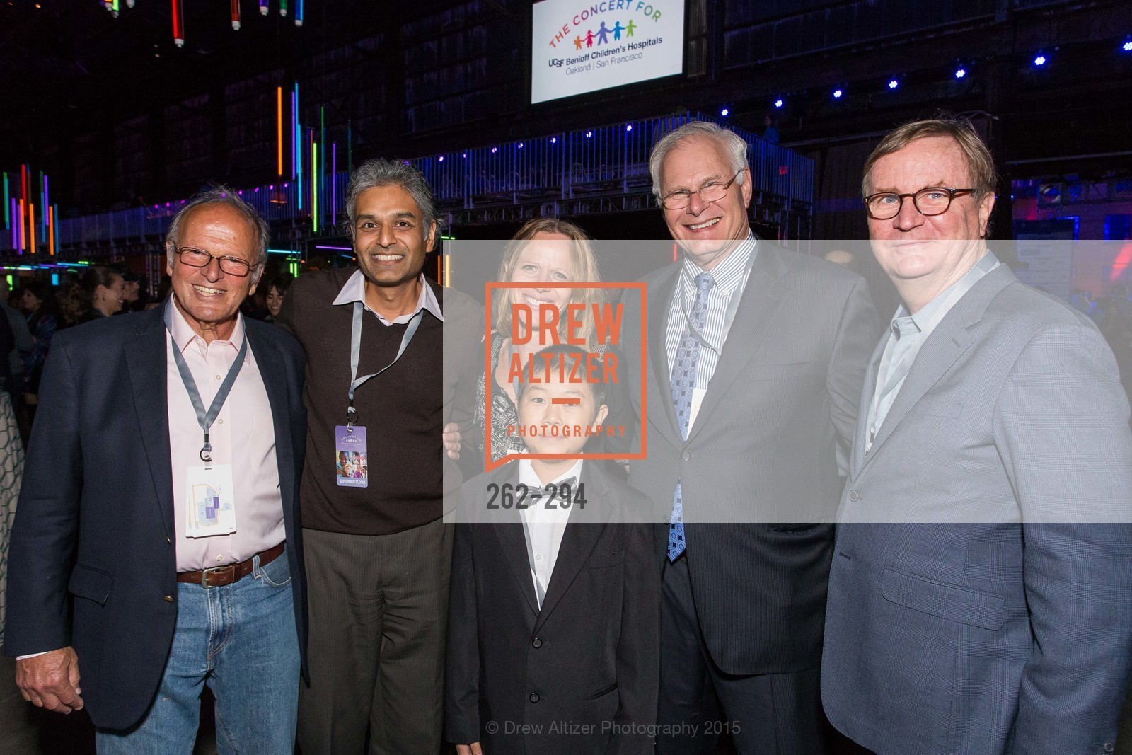 Burt Lubin, Anu Agrawal, Jennifer Michlitsch, Zhenkang Zhao, Mark Laret, Sam Hawgood, The Concert For UCSF Benioff Children's Hospital, Pier 70, September 17th, 2015,Drew Altizer, Drew Altizer Photography, full-service agency, private events, San Francisco photographer, photographer california