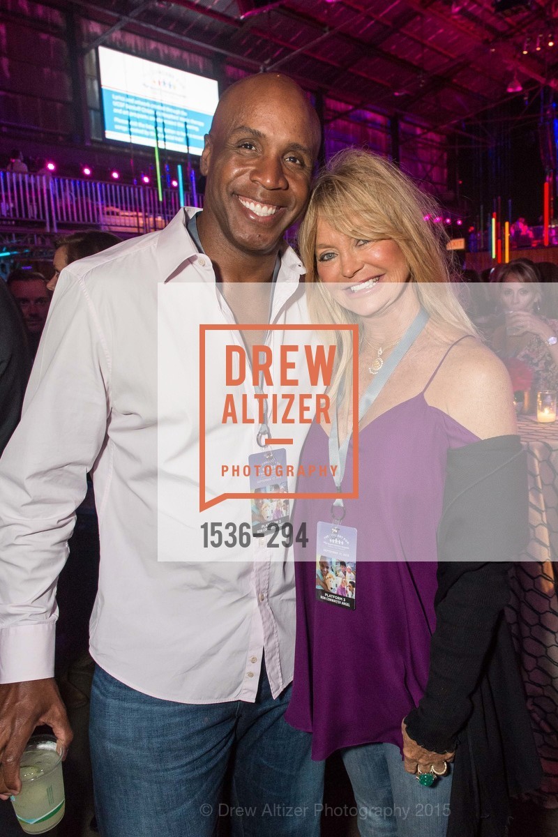 Barry Bond, Goldie Hawn, The Concert For UCSF Benioff Children's Hospital, Pier 70, September 17th, 2015,Drew Altizer, Drew Altizer Photography, full-service agency, private events, San Francisco photographer, photographer california