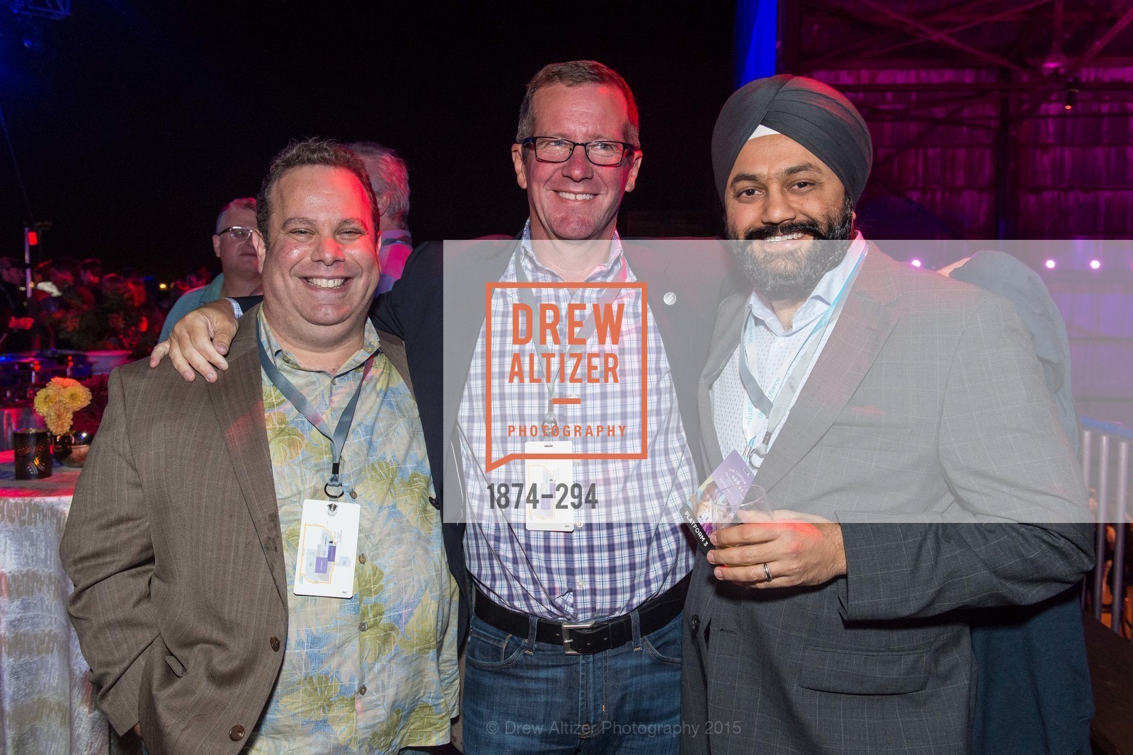 Mark Reuter, Tim Peterson, Charan Singh, The Concert For UCSF Benioff Children's Hospital, Pier 70, September 17th, 2015,Drew Altizer, Drew Altizer Photography, full-service agency, private events, San Francisco photographer, photographer california