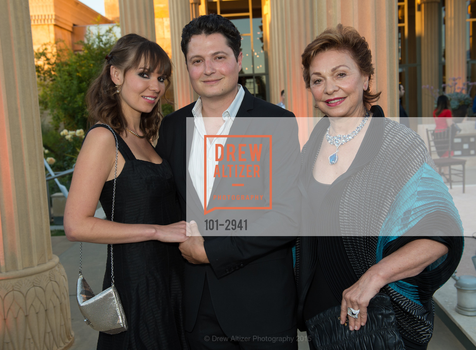 Olya Troxel, Serge Troxel, Maria Manetti Shrem, Photo #101-2941