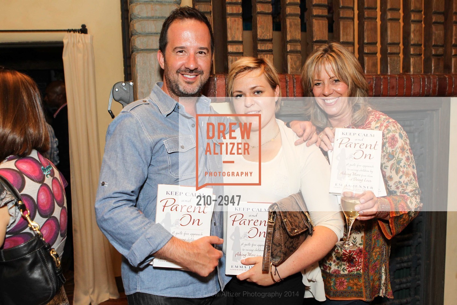 John Leach, Melanie Hegna, Pamela Ratchey, EMMA JENNER'S "Keep Calm and Parent On" Book Launch, US, July 31st, 2014, Photo #210-2947 John Leach, Melanie Hegna, Pamela Ratchey, Photo #210-2947