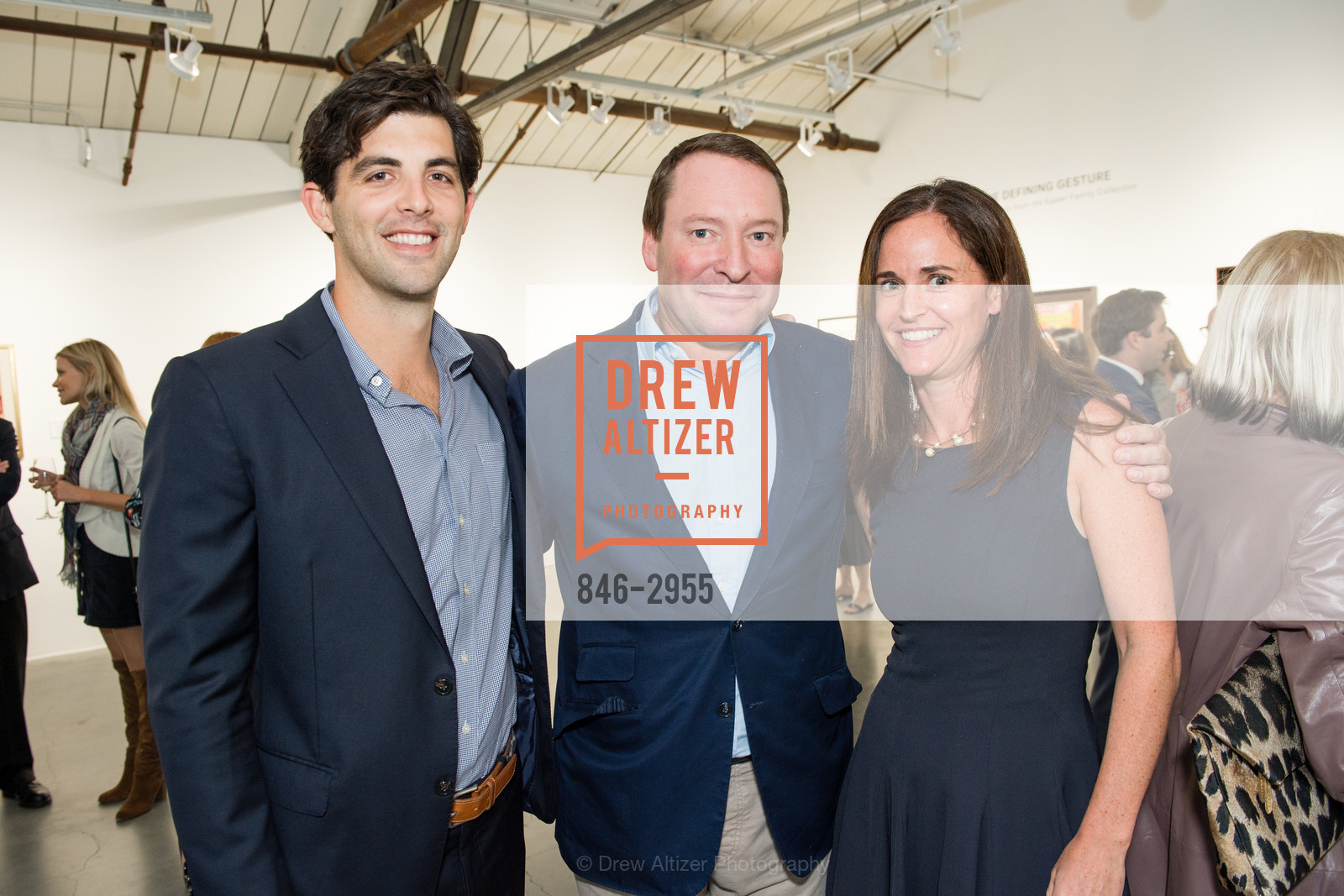 Jon Livadas, Josh Holdman, Carolyn Pastel, Christie's Reception - Leonardo da Vinci's lost painting SALVATOR MUNDI visits SF, Minnesota Street Project. 1275 Minnesota Street, October 17th, 2017, Photo #846-2955 Jon Livadas, Josh Holdman, Carolyn Pastel, Photo #846-2955