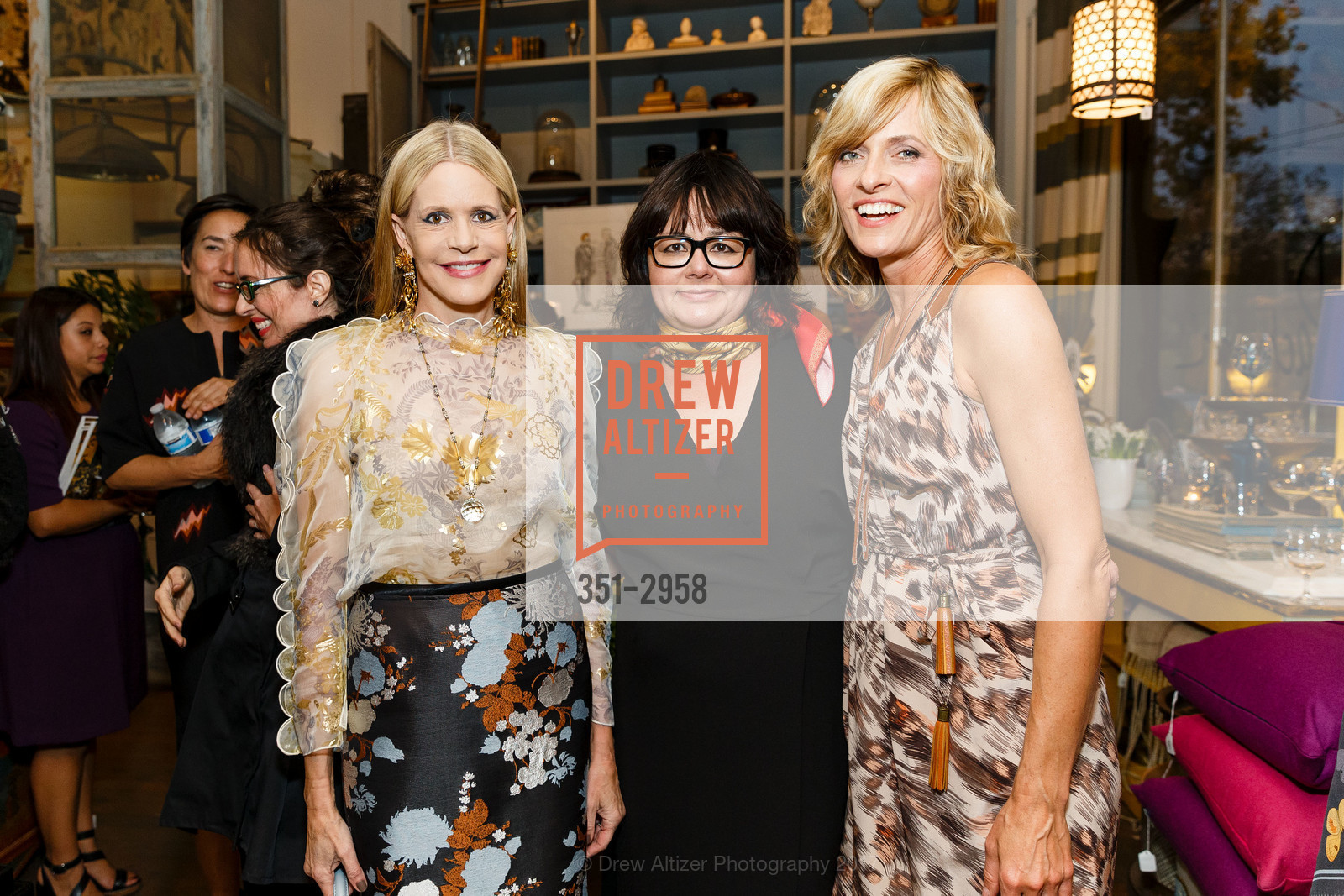 Mary Beth Shimmon, Lydia Kortelink, Angelique Benicio Dunlop, Jonathan Rachman celebrates Gladys Perint Palmer, 1632C Market St. SF CA 94102. 1632C Market St. SF CA 94102, October 18th, 2017, Photo #351-2958 Mary Beth Shimmon, Lydia Kortelink, Angelique Benicio Dunlop, Photo #351-2958