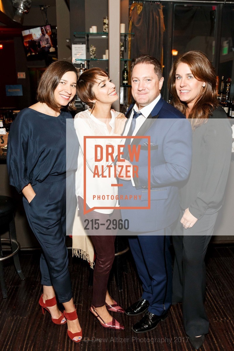 Erica Gallos Alioto, Shirin Aryanpour, Liam Mayclem, Kelley O'Brien, The Representation Project Annual Benefit 2017, The Chapel. 777 Valencia St, San Francisco, CA 94110, October 18th, 2017, Photo #215-2960 Erica Gallos Alioto, Shirin Aryanpour, Liam Mayclem, Kelley O'Brien, Photo #215-2960
