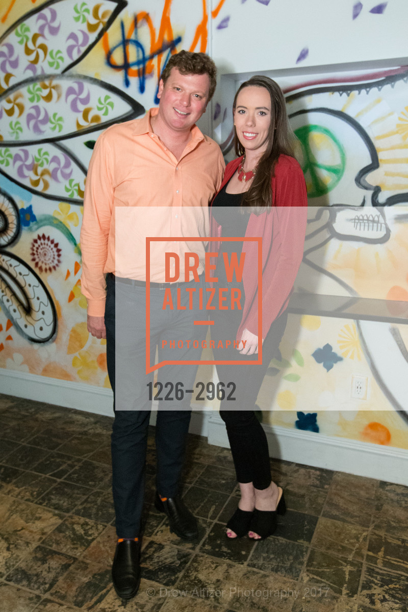 Josh Reynolds, Sarah Rogers, ArtPoint’s Annual Happy Hour and Membership Drive, Rambler at the Hotel Zeppelin, October 17th, 2017, Photo #1226-2962 Josh Reynolds, Sarah Rogers, Photo #1226-2962