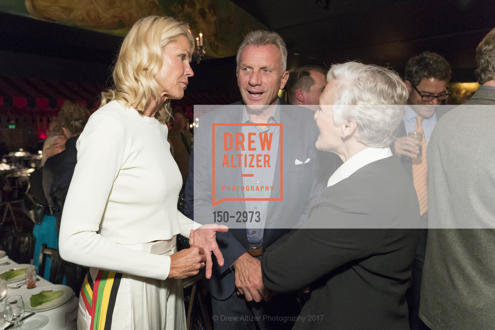 Jennifer Montana, Joe Montana, Glenn Close, BRING CHANGE TO MIND's Annual Revels & Revelations, Bimbo's 365 Club. 1025 Columbus Avenue, October 19th, 2017, Photo #150-2973 Jennifer Montana, Joe Montana, Glenn Close, Photo #150-2973