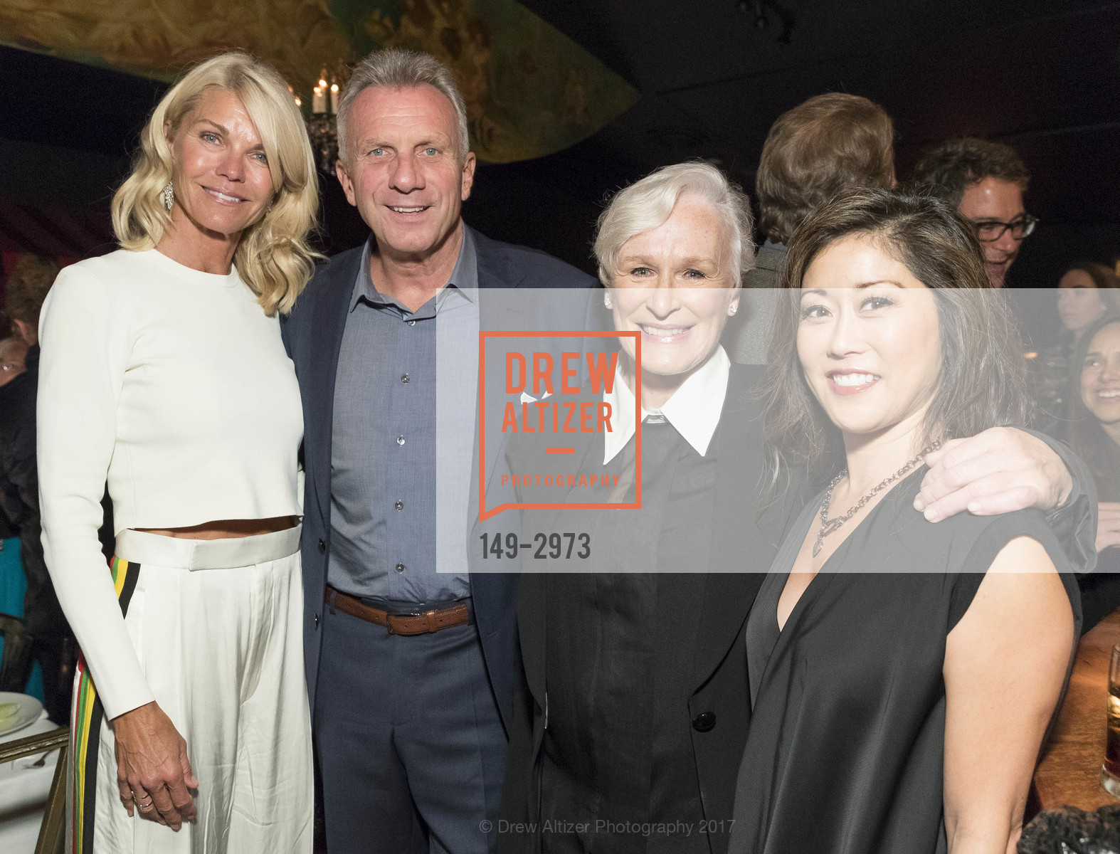 Jennifer Montana, Joe Montana, Glenn Close, Kristi Yamaguchi, Photo #149-2973