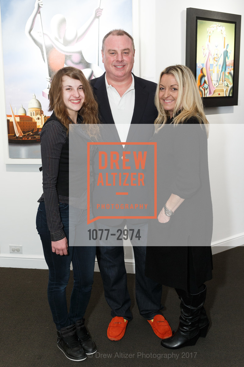 Haley Johnson, Chadwick Johnson, Alina Lominago, Mark Kostabi at Martin Lawrence Galleries, Martin Lawrence Galleries. 366 Geary Street, October 20th, 2017, Photo #1077-2974 Haley Johnson, Chadwick Johnson, Alina Lominago, Photo #1077-2974