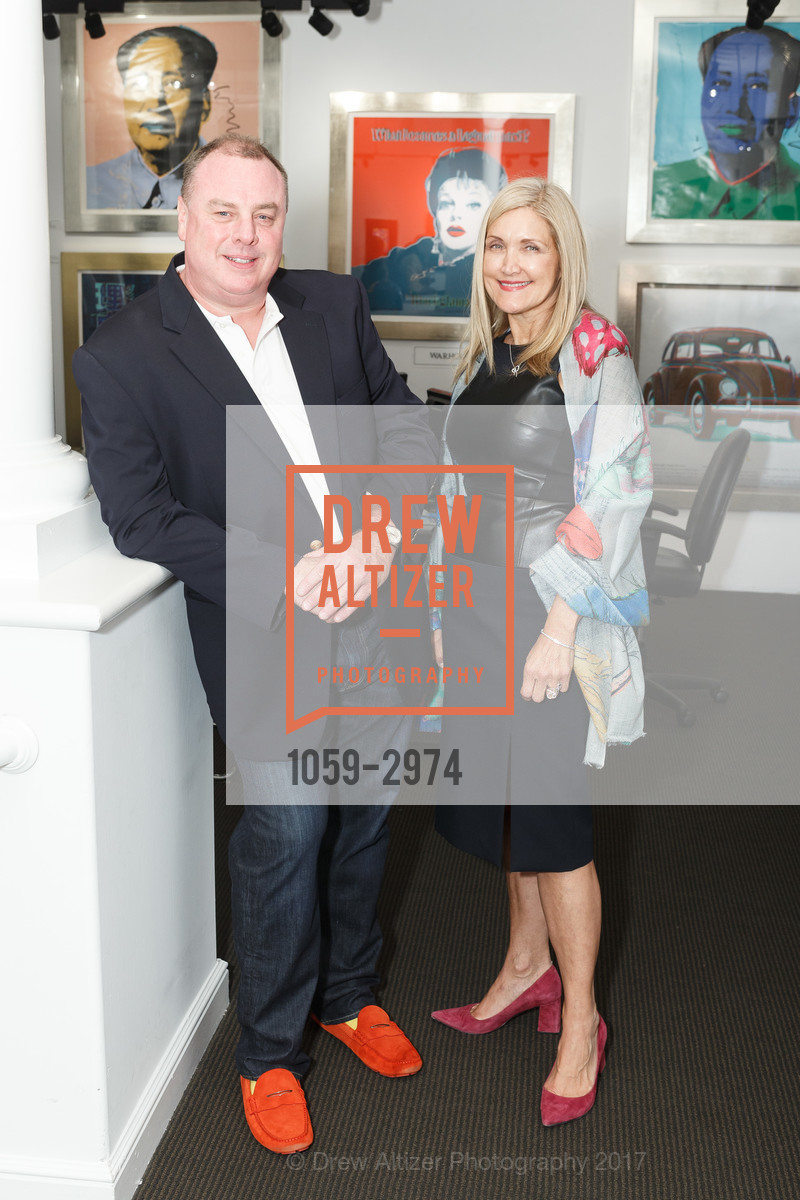 Chadwick Johnson, Katia Graytok, Mark Kostabi at Martin Lawrence Galleries, Martin Lawrence Galleries. 366 Geary Street, October 20th, 2017, Photo #1059-2974 Chadwick Johnson, Katia Graytok, Photo #1059-2974