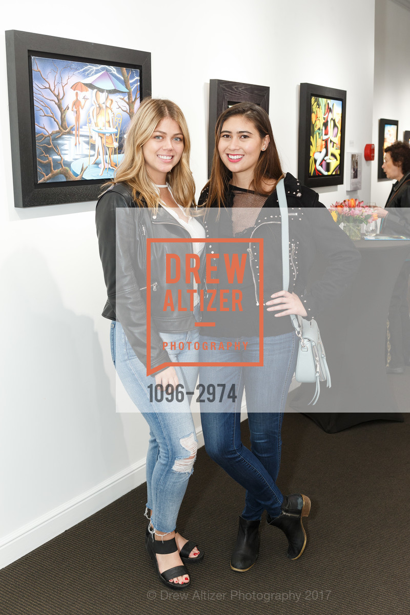 Jamie McCloskey, Kiana Noble, Mark Kostabi at Martin Lawrence Galleries, Martin Lawrence Galleries. 366 Geary Street, October 20th, 2017, Photo #1096-2974 Jamie McCloskey, Kiana Noble, Photo #1096-2974