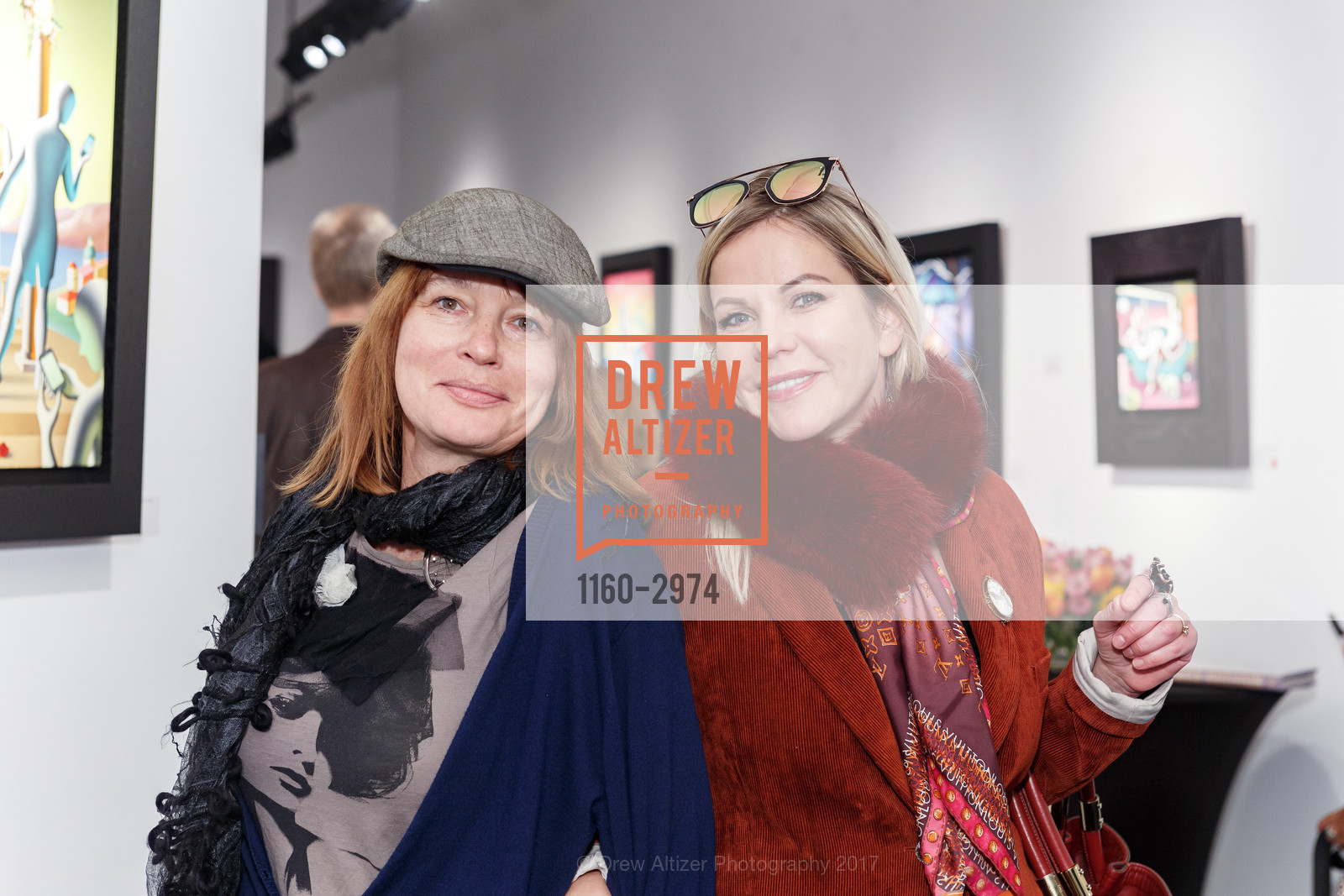 Alina Smiotanko, Tatiana Takaeva, Mark Kostabi at Martin Lawrence Galleries, Martin Lawrence Galleries. 366 Geary Street, October 20th, 2017, Photo #1160-2974 Alina Smiotanko, Tatiana Takaeva, Photo #1160-2974