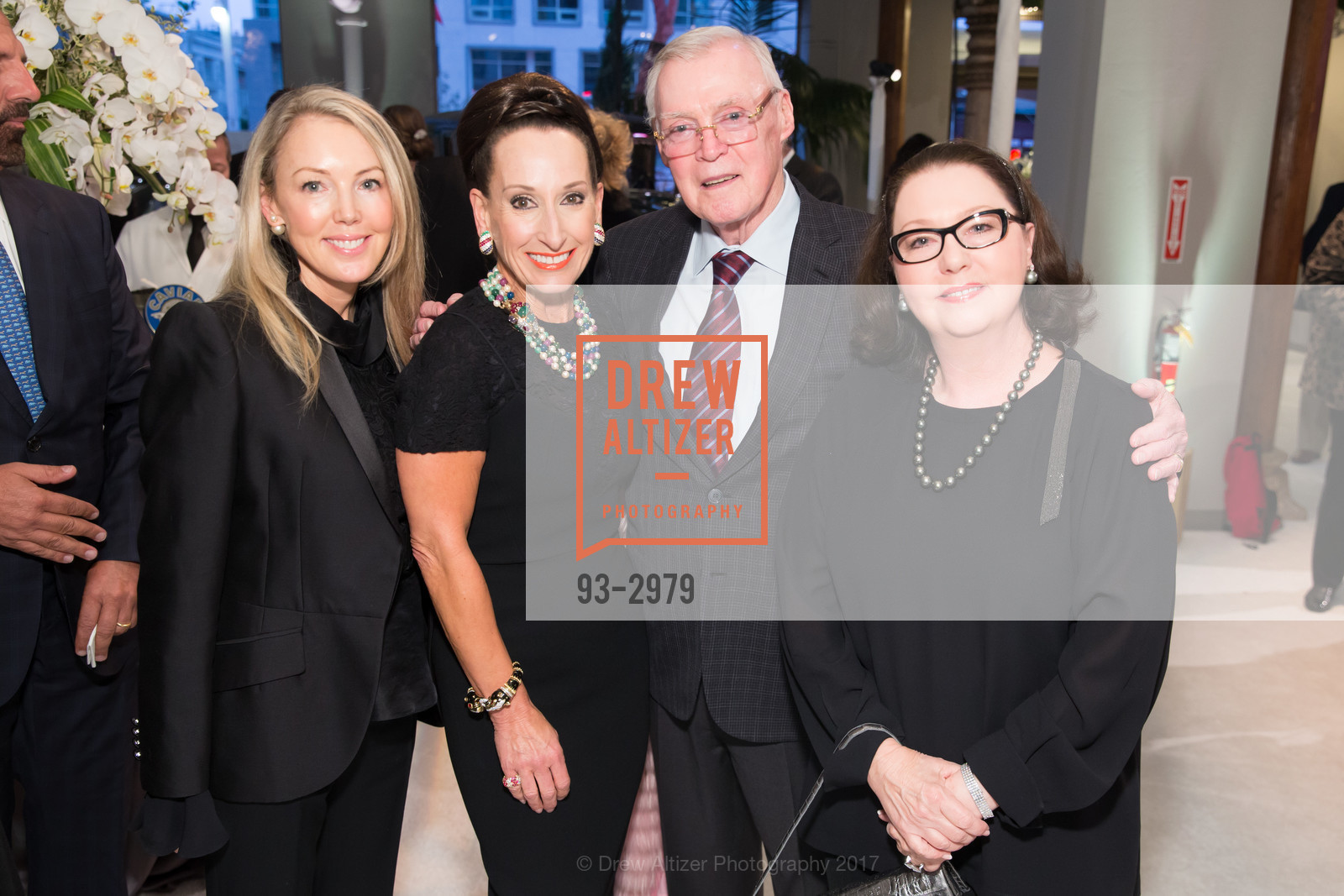 Stephanie Skinner, Toni Wolfson, Peter Blackstock, Barbara Blackstock, Celebration of Life for Richard A. Stephens, Academy of Art University Auto Museum. 1849 Washington Street SF, October 19th, 2017, Photo #93-2979 Stephanie Skinner, Toni Wolfson, Peter Blackstock, Barbara Blackstock, Photo #93-2979