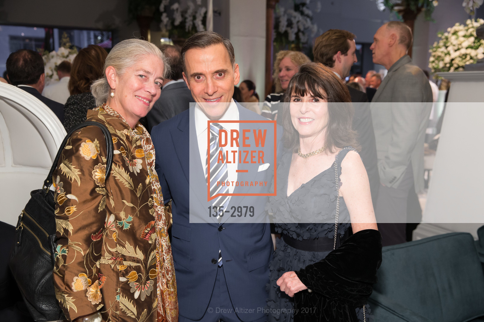 Susan Toland, Alan Malouf, Vaughn de Guigne, Photo #135-2979