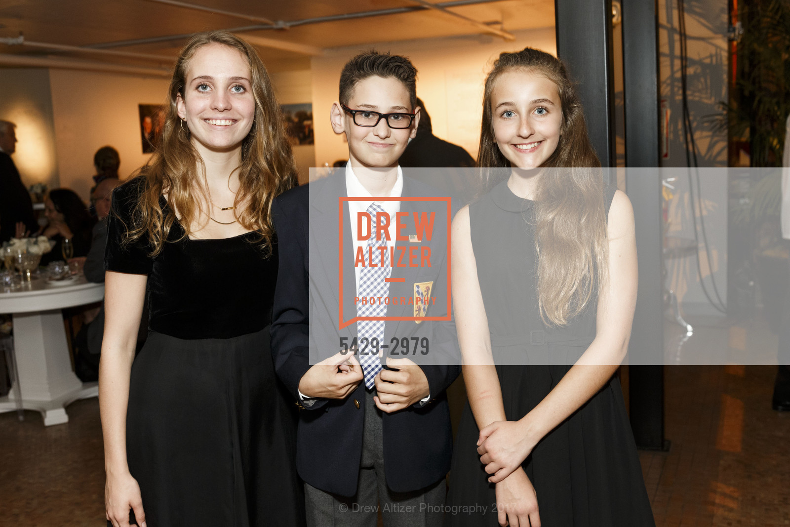 Elia Demers, Richard Conlon, Bridget DeMell, Celebration of Life for Richard A. Stephens, Academy of Art University Auto Museum. 1849 Washington Street SF, October 19th, 2017, Photo #5429-2979 Elia Demers, Richard Conlon, Bridget DeMell, Photo #5429-2979