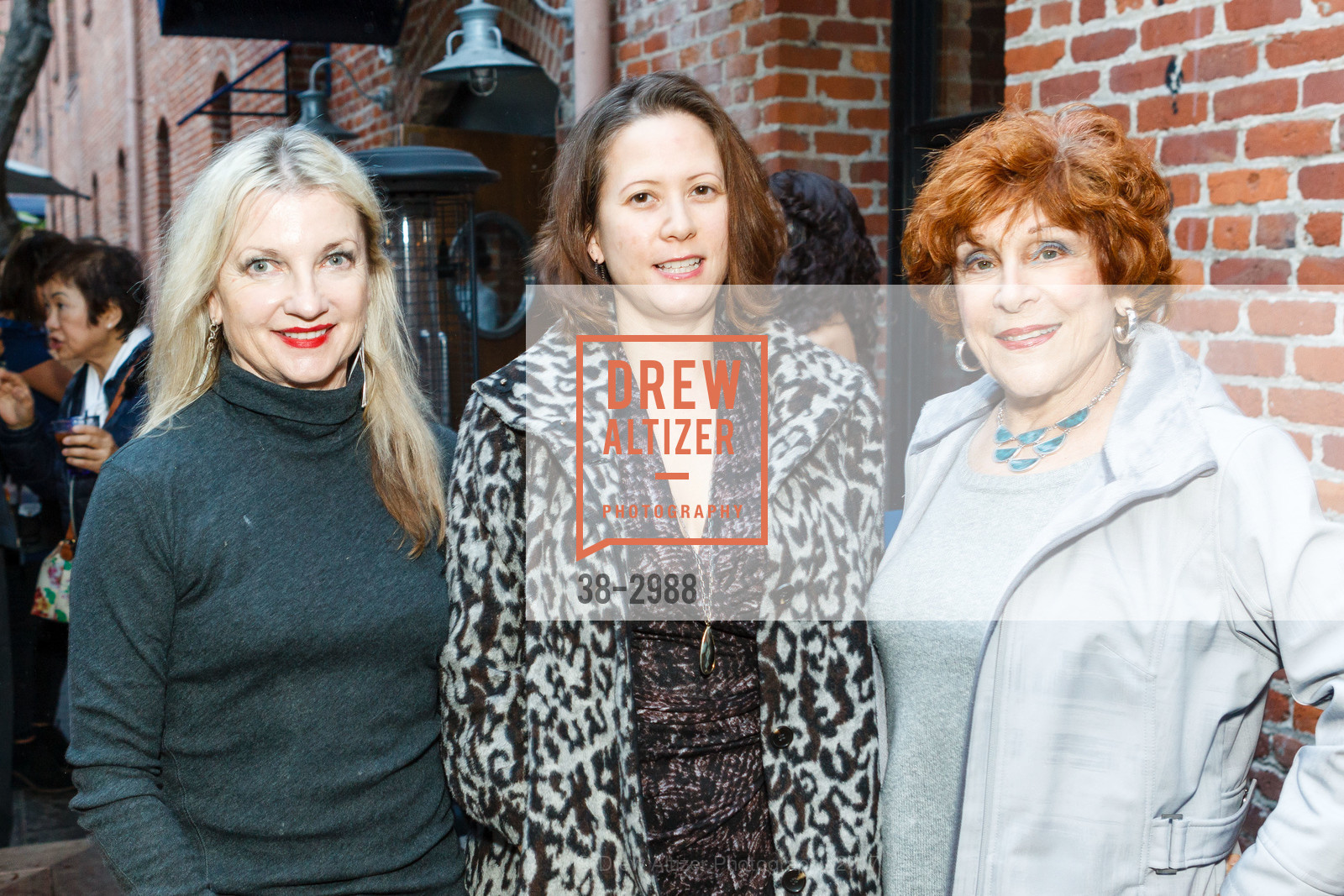 Linda Karen, Ariel Wyatt, Liz Shaw, Debut of the Reimagined Blue Mermaid Restaurant & Bar, Blue Mermaid Restaurant & Bar. 417 Jefferson St, San Francisco, CA, October 19th, 2017, Photo #38-2988 Linda Karen, Ariel Wyatt, Liz Shaw, Photo #38-2988