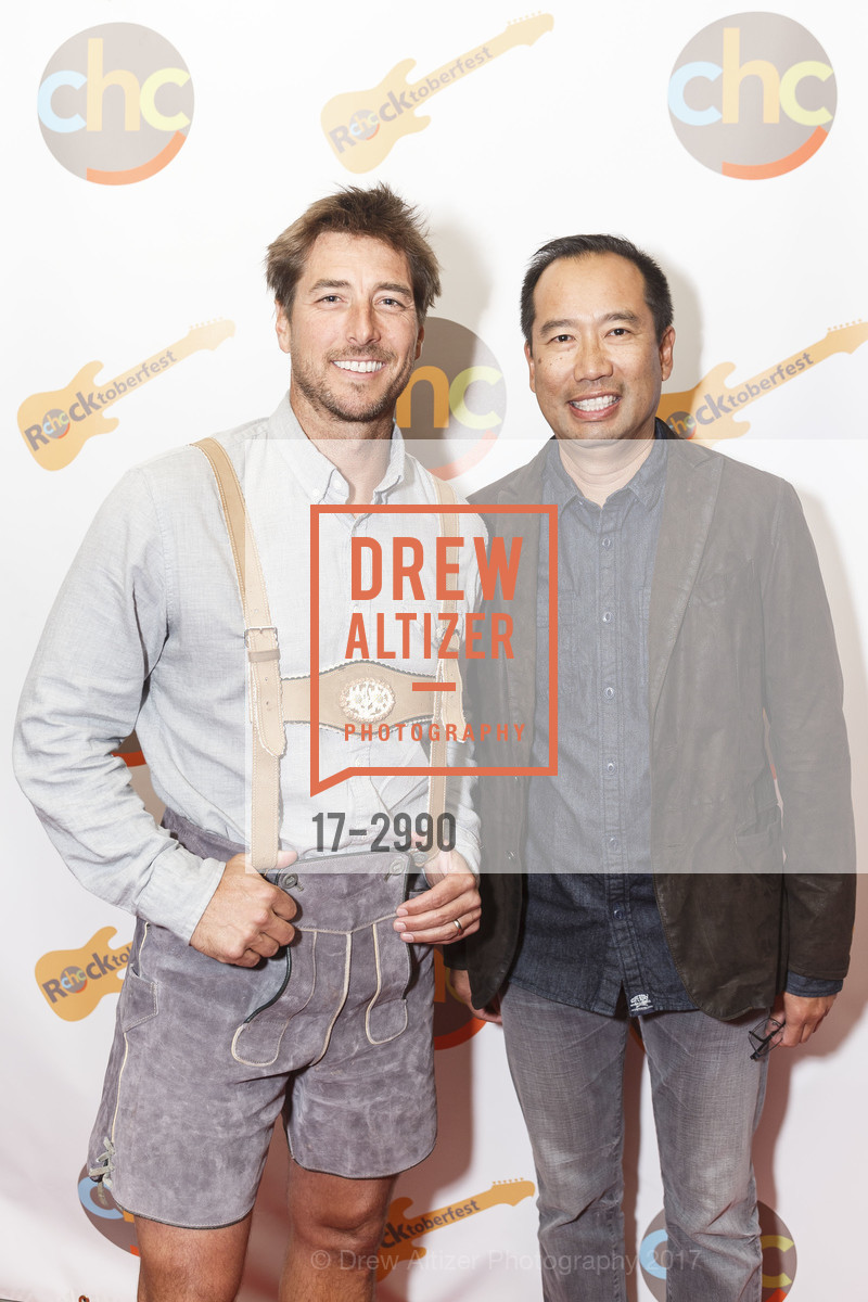 Jonny Moseley, Ted Theocheung, Children's Health Council Presents Rocktoberfest 2017, NCEFT. 880 Runnymede Road, Woodside, CA, October 21st, 2017, Photo #17-2990 Jonny Moseley, Ted Theocheung, Photo #17-2990