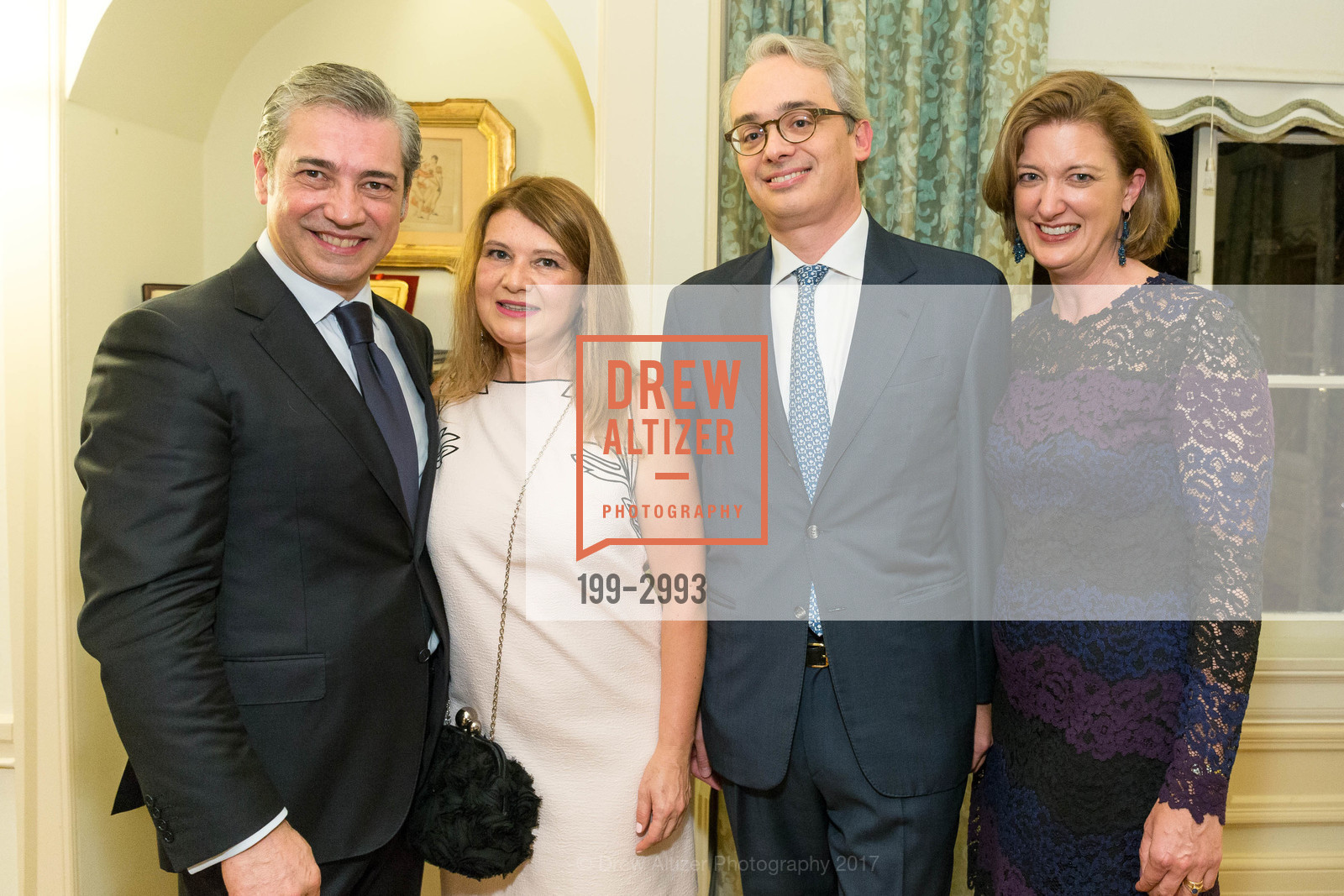 Nicola Luisotti, Rita Simonini, Lorenzo Ortona, Sheila Ortona, Nicola Luisotti Honored at Italian Consulate, Italian Consulate. 2151 Broadway, October 23rd, 2017, Photo #199-2993 Nicola Luisotti, Rita Simonini, Lorenzo Ortona, Sheila Ortona, Photo #199-2993