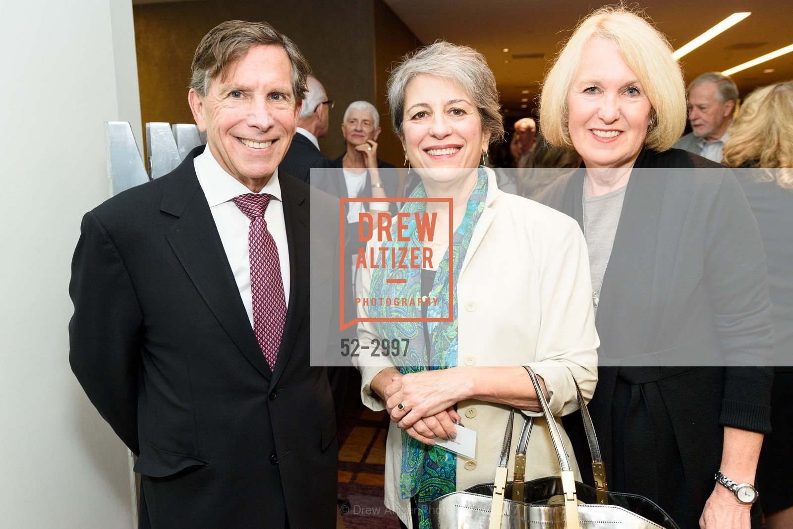 Michael Kahn, Nancy Oliveira, Susan Kahn, Healthright 360's Be the Change Breakfast 2017, Intercontinental Hotel SF. 888 Howard Street, San Francisco 94103, October 26th, 2017, Photo #52-2997 Michael Kahn, Nancy Oliveira, Susan Kahn, Photo #52-2997