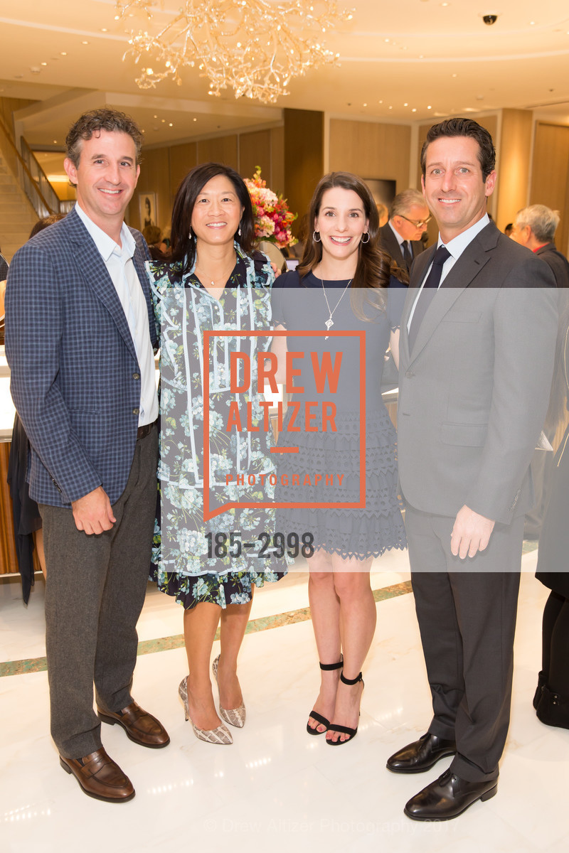 Scott Connors, Christine Leong Connors, Kelsey Lamond, David Lamond, Tiffany & Co. along with The SF Ballet hosts a Cocktail Event 2017, Tiffany & Co. 350 Post St SF , California, October 26th, 2017, Photo #185-2998 Scott Connors, Christine Leong Connors, Kelsey Lamond, David Lamond, Photo #185-2998