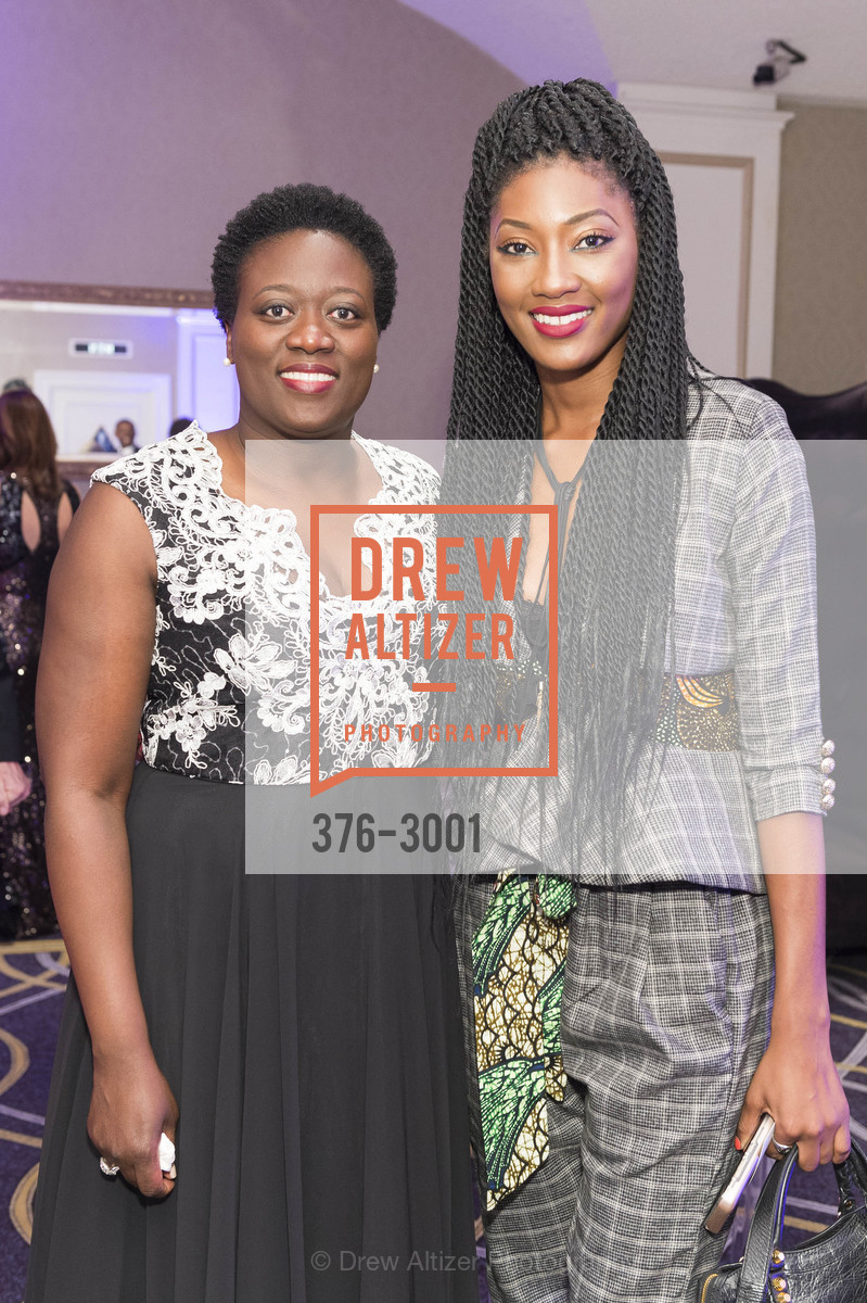 Nadia Sesay, Noelle Bonner, MoAD's 2017 Afropolitan Ball, Fairmont Hotel. 950 Mason St SF, Photo #376-3001 Nadia Sesay, Noelle Bonner, Photo #376-3001