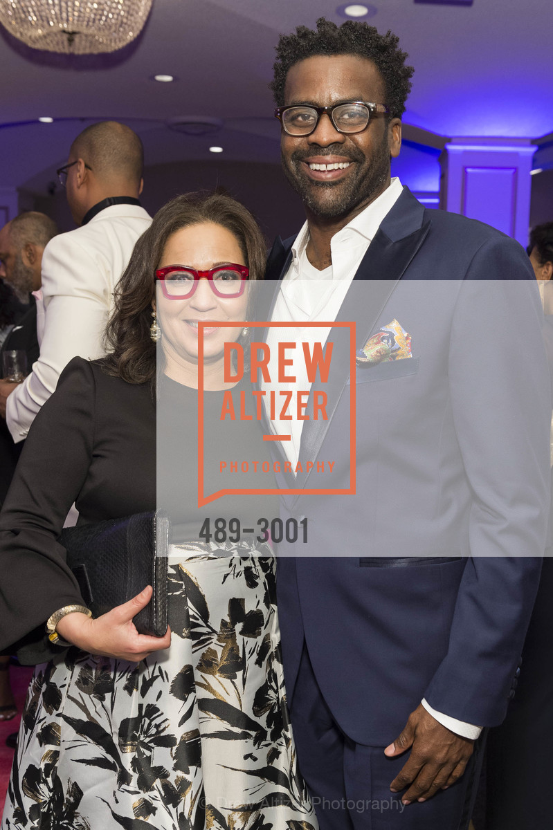 Monetta White, Erik Moore, MoAD's 2017 Afropolitan Ball, Fairmont Hotel. 950 Mason St SF, Photo #489-3001 Monetta White, Erik Moore, Photo #489-3001
