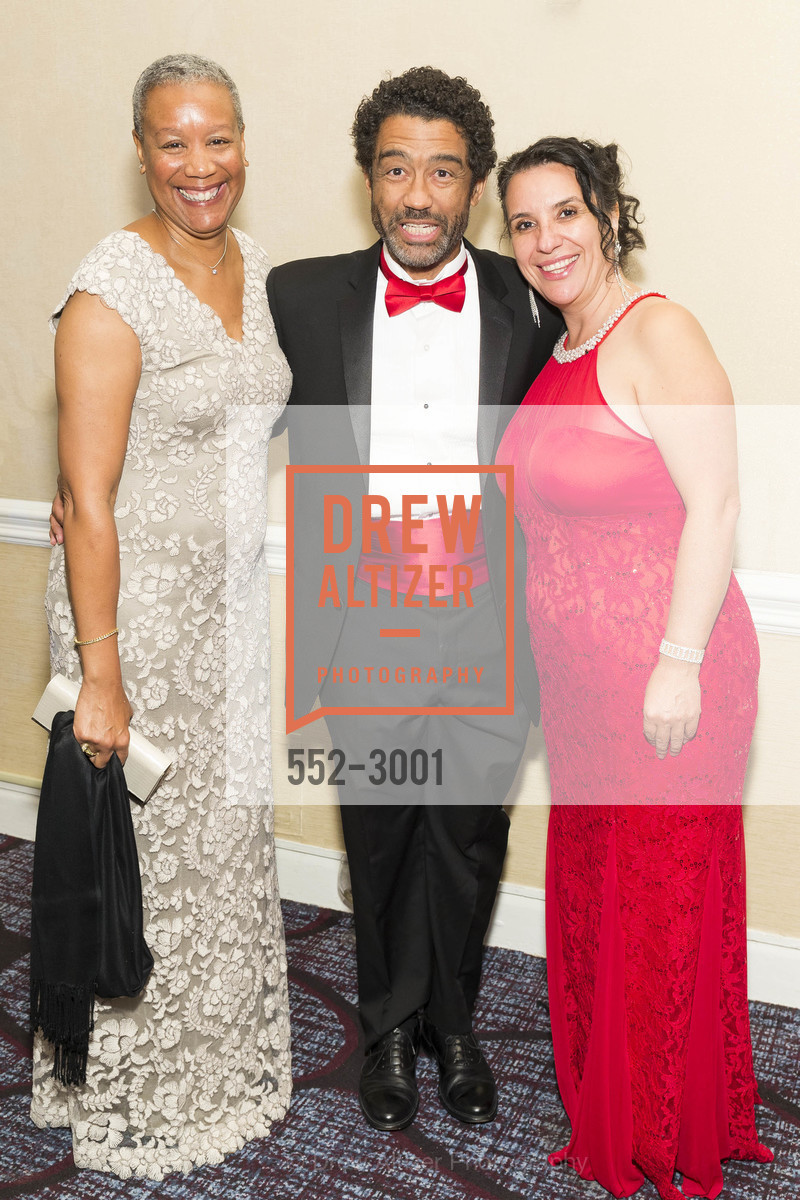Patrice McCarley, Walter Allen, Maria Thomas, MoAD's 2017 Afropolitan Ball, Fairmont Hotel. 950 Mason St SF, Photo #552-3001 Patrice McCarley, Walter Allen, Maria Thomas, Photo #552-3001