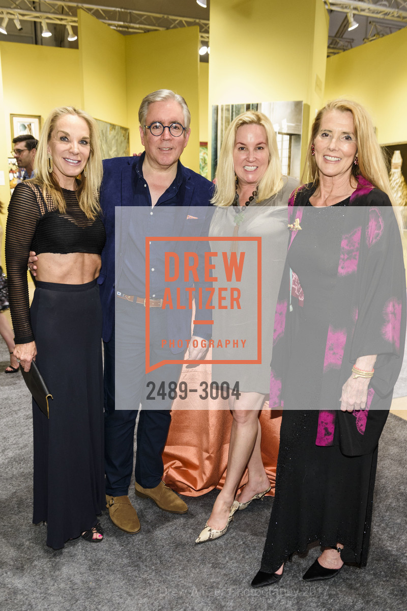 Michelle Cheatham, Joseph Gastenaga, Melissa Jones, Christina DeLimur, The San Francisco Fall Art & Antiques Show Opening Night Preview Gala, Fort Mason Center, Festival Pavilion. 2 Marina Blvd, San Francisco, CA 94123, October 25th, 2017, Photo #2489-3004 Michelle Cheatham, Joseph Gastenaga, Melissa Jones, Christina DeLimur, Photo #2489-3004