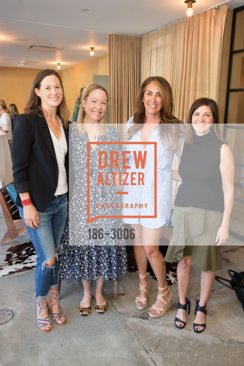 Allison Bloom, Ali Parsons, Caitlin Moran, Alexis Robbins, Well Made Home Introduces SCHUYLER SAMPERTON's Textile Line, Farmshop Restaurant. 2233 Larkspur Landing Circle, October 25th, 2017, Photo #186-3006 Allison Bloom, Ali Parsons, Caitlin Moran, Alexis Robbins, Photo #186-3006