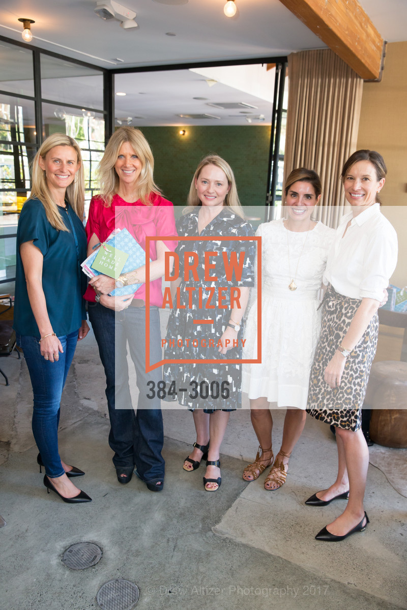 Melanie Mount, Schuyler Samperton, Maria Pitillo, Cherrie McGowan, Heather Rosenfield, Well Made Home Introduces SCHUYLER SAMPERTON's Textile Line, Farmshop Restaurant. 2233 Larkspur Landing Circle, October 25th, 2017, Photo #384-3006 Melanie Mount, Schuyler Samperton, Maria Pitillo, Cherrie McGowan, Heather Rosenfield, Photo #384-3006