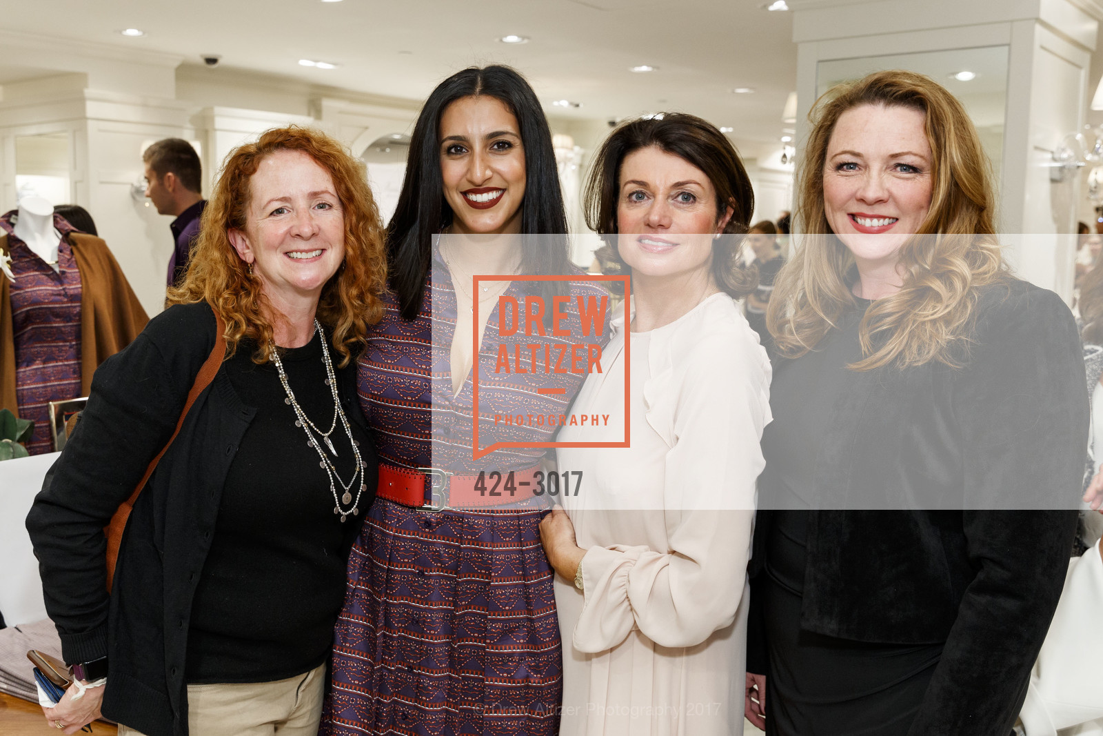 Elizabeth Scarborough, Sara Franti, Norene Sheehan, Noeleen Pattison, Gentry Magazine Entertainment Issue Launch hosted by BROOKS BROTHERS, Brooks Brothers, October 26th, 2017, Photo #424-3017 Elizabeth Scarborough, Sara Franti, Norene Sheehan, Noeleen Pattison, Photo #424-3017