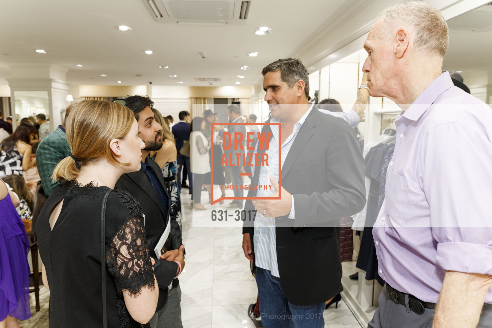 Jamie Colbert, Aakash Muir, Peter Stern, Tom Kelley, Gentry Magazine Entertainment Issue Launch hosted by BROOKS BROTHERS, Brooks Brothers, October 26th, 2017, Photo #631-3017 Jamie Colbert, Aakash Muir, Peter Stern, Tom Kelley, Photo #631-3017