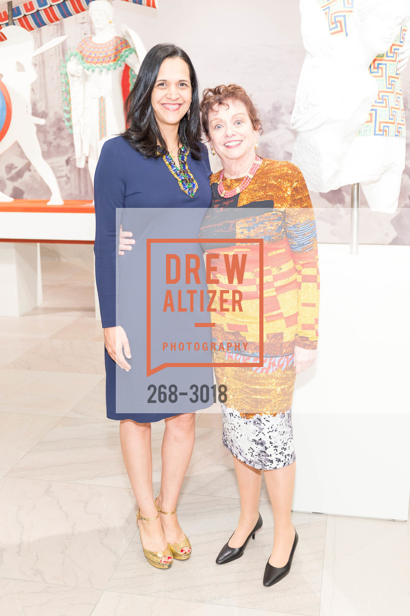 Khori Dastoor, Renee Dreyfus, Gods in Color and Klimt & Rodin Donor Reception, Legion of Honor. Van Ness, October 26th, 2017, Photo #268-3018 Khori Dastoor, Renee Dreyfus, Photo #268-3018