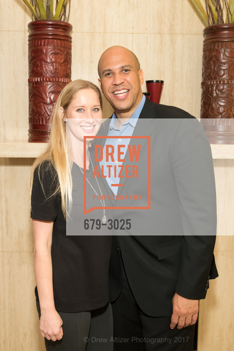 Jessica Jackson Sloan, Cory Booker, Photo #679-3025