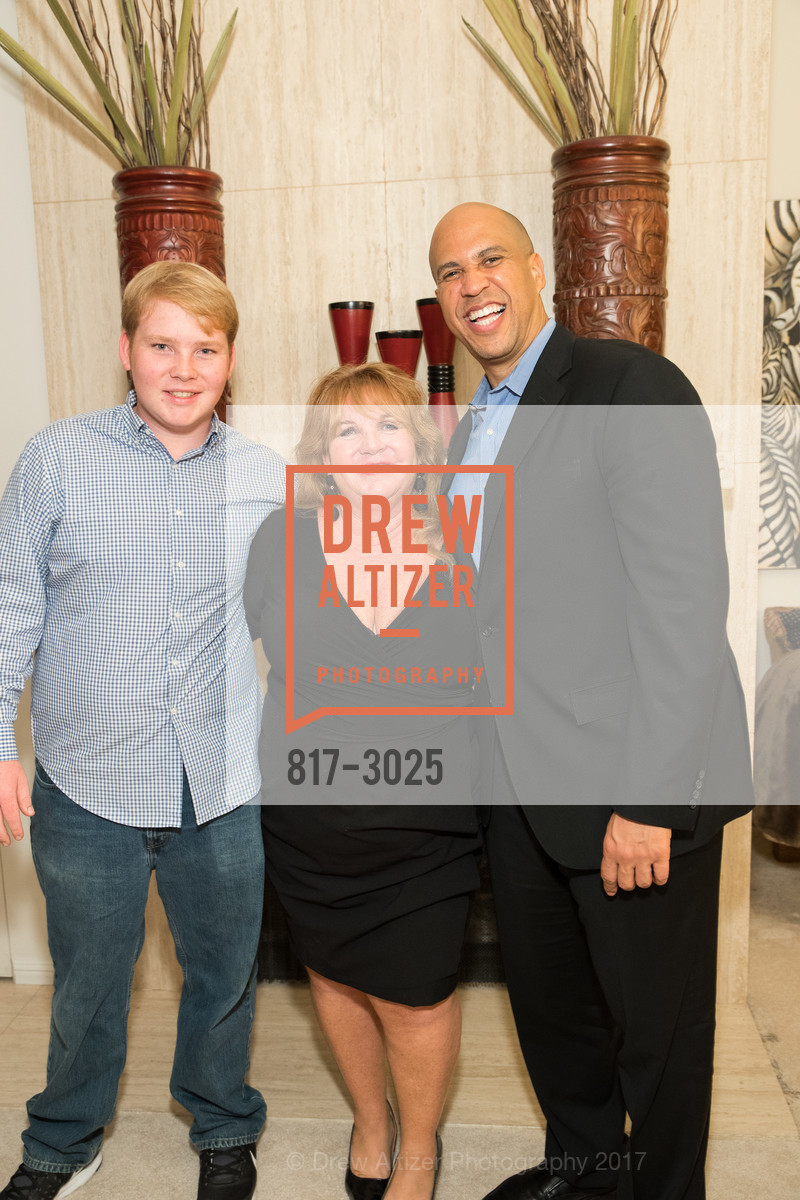 Lisa Christensen, Cory Booker, Reception and Dinner for Senator Cory Booker, Private Residence, October 27th, 2017, Photo #817-3025 Lisa Christensen, Cory Booker, Photo #817-3025
