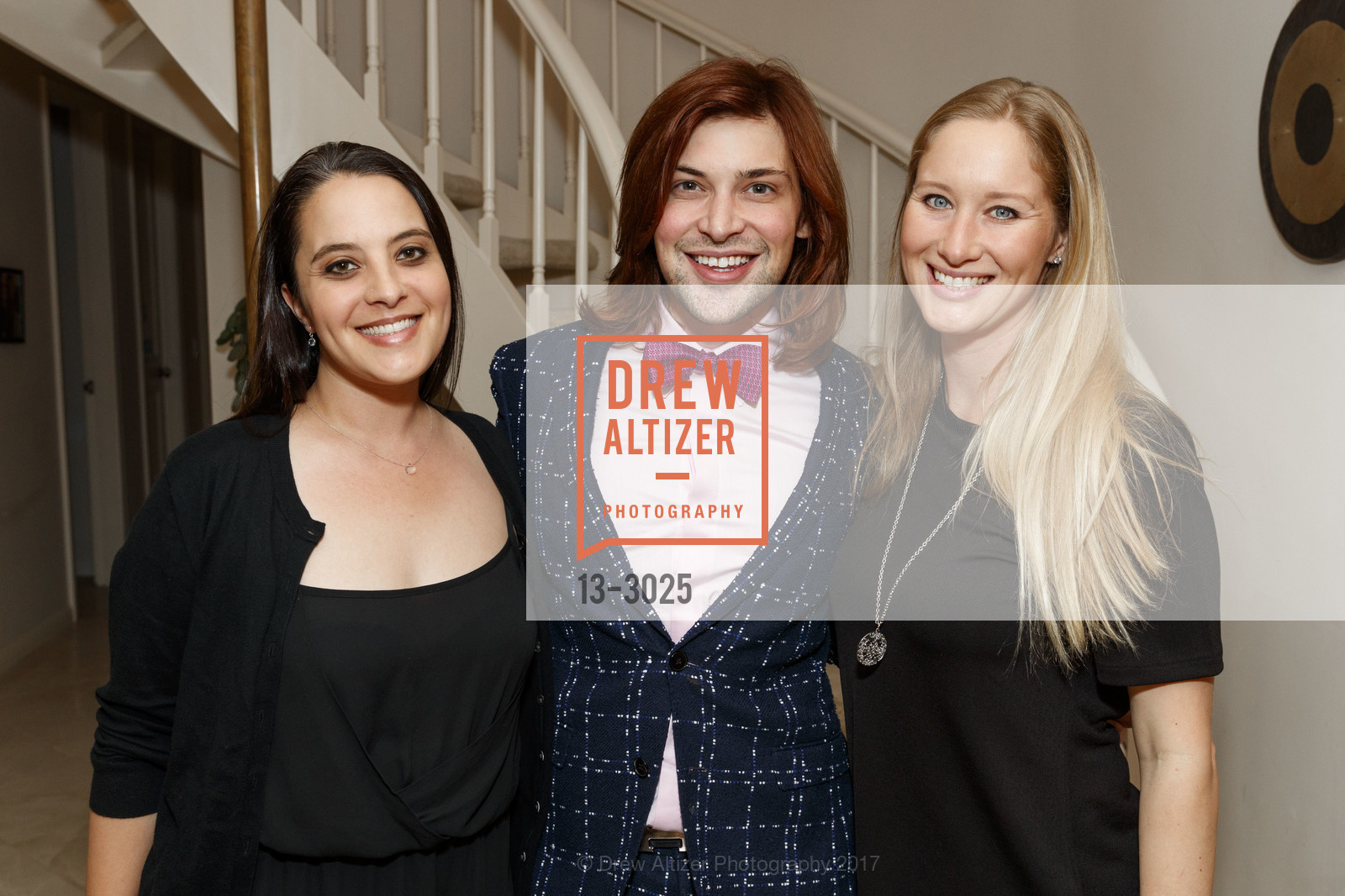 Sandhya Kripalani, Kyle Ferari-Munoz, Jessica Jackson Sloan, Reception and Dinner for Senator Cory Booker, Private Residence, October 27th, 2017, Photo #13-3025 Sandhya Kripalani, Kyle Ferari-Munoz, Jessica Jackson Sloan, Photo #13-3025