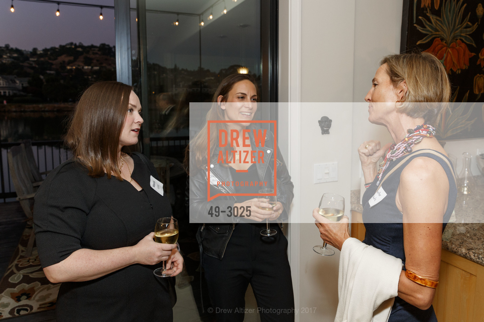 Marcia Lane, Chevenee Reavis, Jennifer Nichols, Reception and Dinner for Senator Cory Booker, Private Residence, October 27th, 2017, Photo #49-3025 Marcia Lane, Chevenee Reavis, Jennifer Nichols, Photo #49-3025