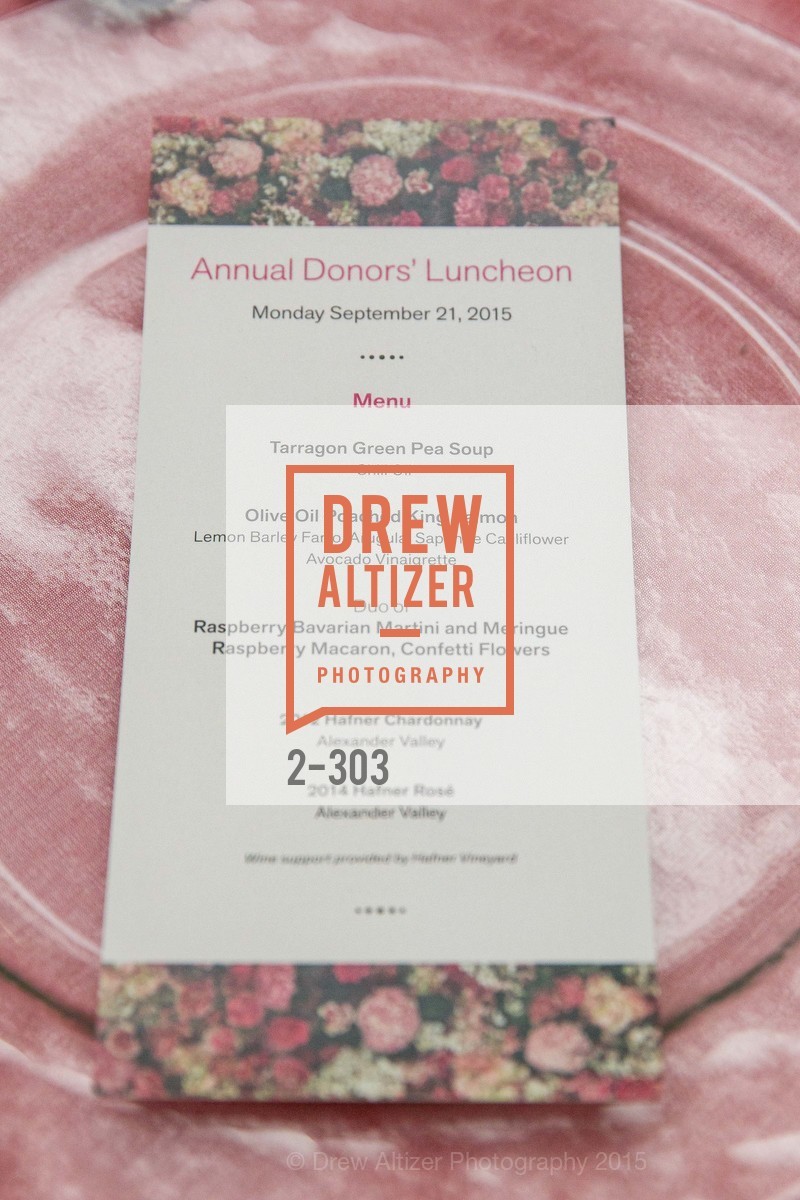 Atmosphere, Fine Arts Museums Annual Donors' Luncheon, de Young Museum. 3010 24th St, September 21st, 2015,Drew Altizer, Drew Altizer Photography, full-service agency, private events, San Francisco photographer, photographer california