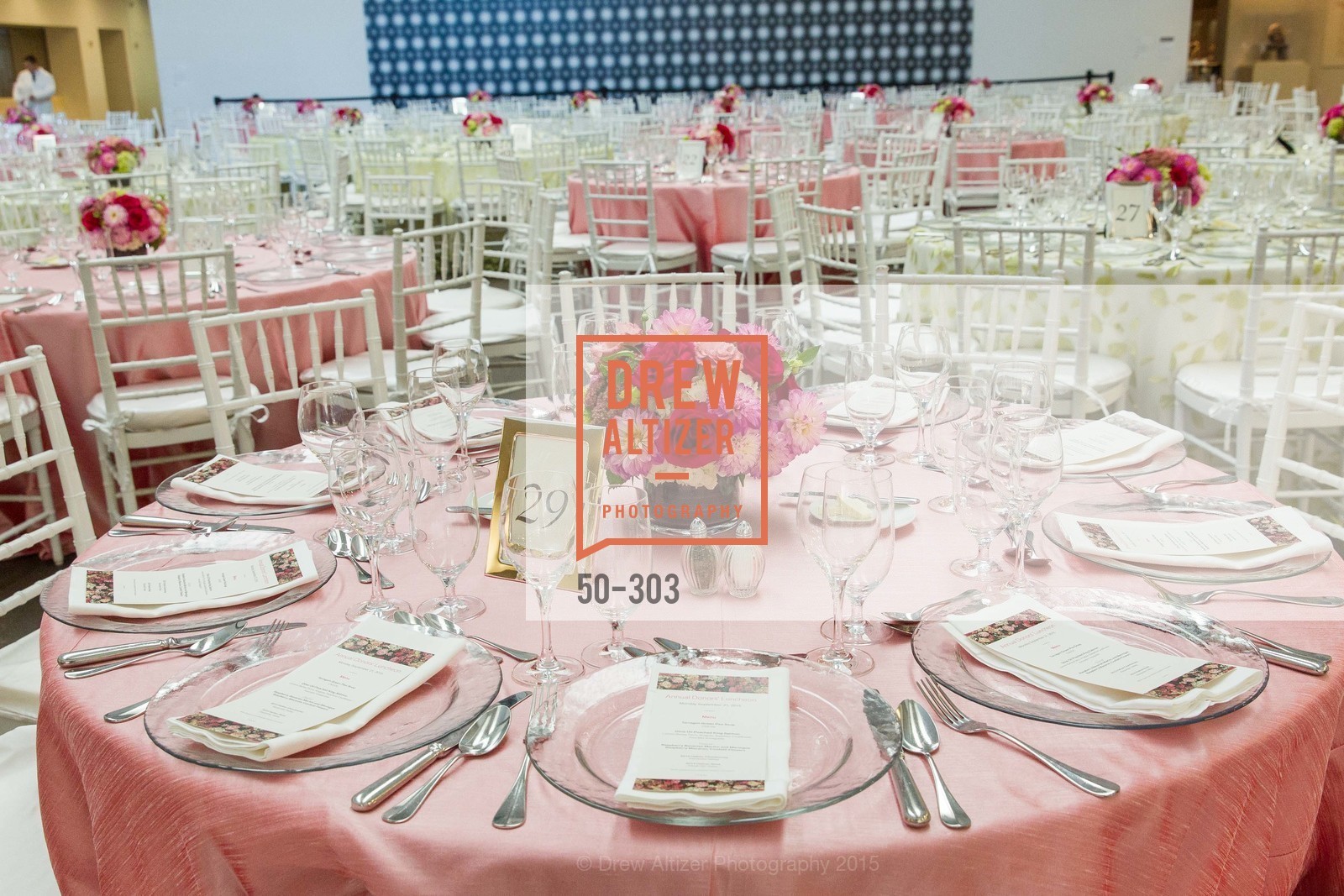 Atmosphere, Fine Arts Museums Annual Donors' Luncheon, de Young Museum. 3010 24th St, September 21st, 2015