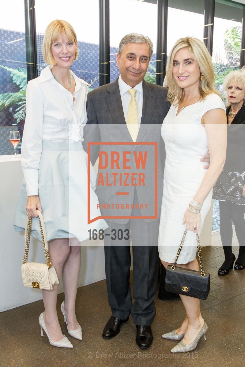 Karen Richardson, Rod Singh, Renata Anderson, Gucci & Vogue Dinner, de Young Museum. de Young Museum, . 3010 24th St, September 21st, 2015, Photo #168-303 Karen Richardson, Rod Singh, Renata Anderson, Photo #168-303