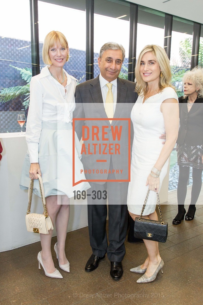 Karen Richardson, Rod Singh, Renata Anderson, Gucci & Vogue Dinner, de Young Museum. de Young Museum, . 3010 24th St, September 21st, 2015, Photo #169-303 Karen Richardson, Rod Singh, Renata Anderson, Photo #169-303