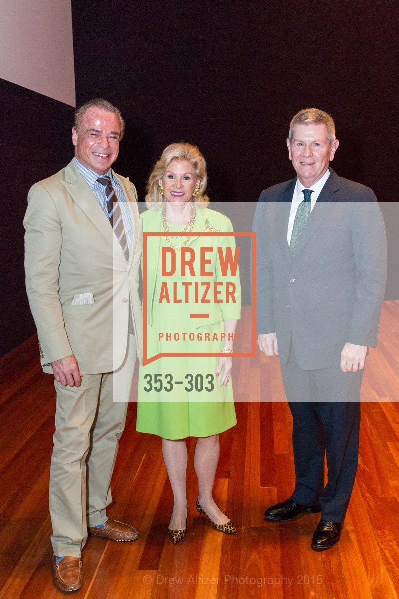 Boaz Mazor, Dede Wilsey, Richard Benefield, Fine Arts Museums Annual Donors' Luncheon, de Young Museum. 3010 24th St, September 21st, 2015,Drew Altizer, Drew Altizer Photography, full-service agency, private events, San Francisco photographer, photographer california
