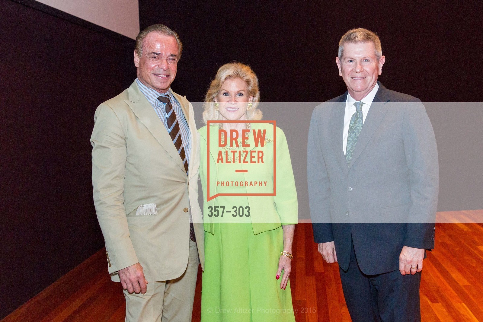 Boaz Mazor, Dede Wilsey, Richard Benefield, Fine Arts Museums Annual Donors' Luncheon, de Young Museum. 3010 24th St, September 21st, 2015,Drew Altizer, Drew Altizer Photography, full-service agency, private events, San Francisco photographer, photographer california